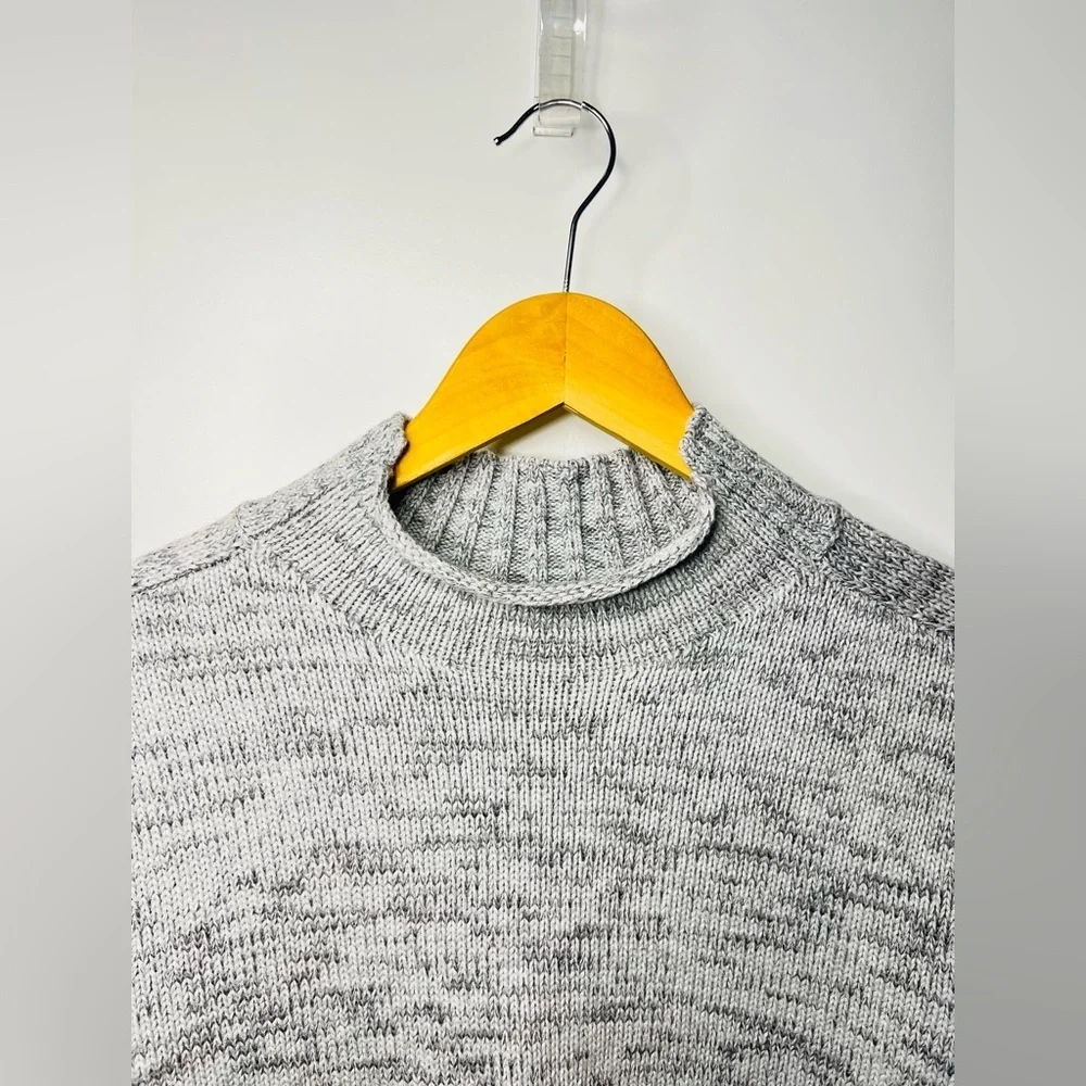 Peter Millar Men’s cotton Wool blend Gray Roll Neck Sweater Sz M